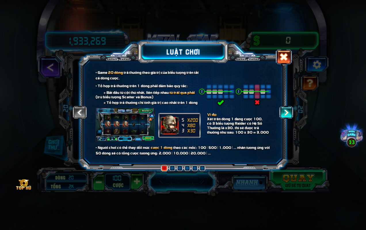 Luật chơi thú vị