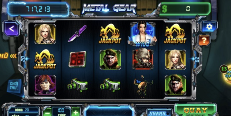 B52 club cấp luật chơi nổ hũ Metal gear hấp dẫn