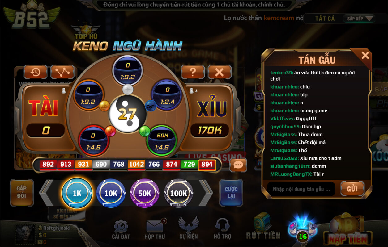 Cửa đặt cược đa dạng