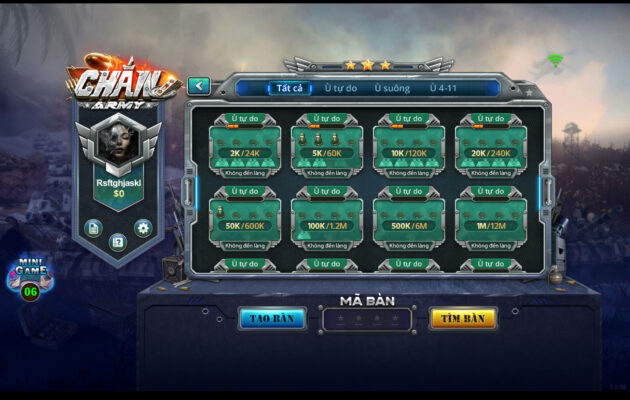 Phòng chơi đa dạng