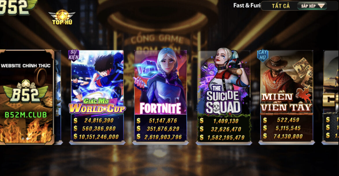 Slots game Miền viễn tây có gì tại B52 club?