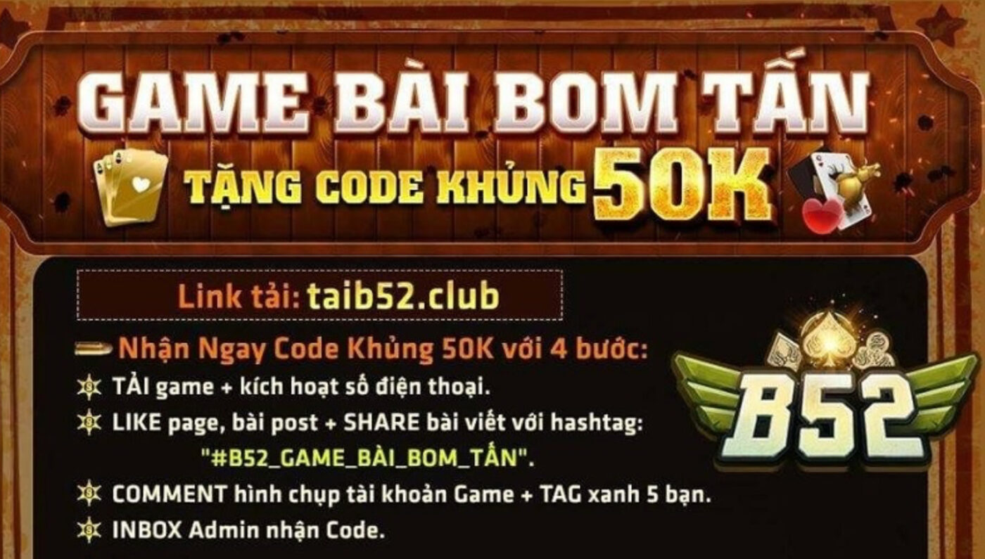 Điểm qua các khuyến mãi hot nhất B52